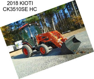 2018 KIOTI CK3510SE HC