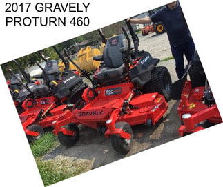 2017 GRAVELY PROTURN 460