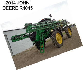 2014 JOHN DEERE R4045