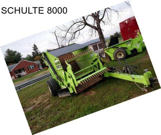 SCHULTE 8000