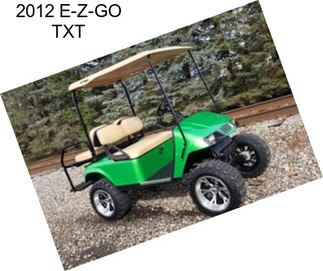 2012 E-Z-GO TXT