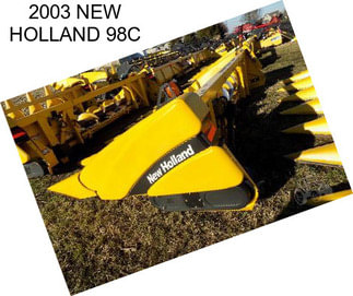 2003 NEW HOLLAND 98C