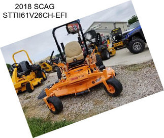 2018 SCAG STTII61V26CH-EFI