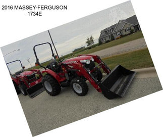 2016 MASSEY-FERGUSON 1734E