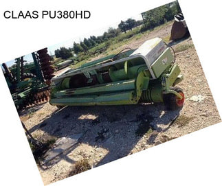 CLAAS PU380HD