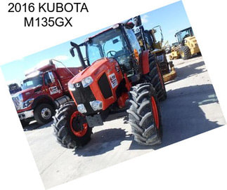 2016 KUBOTA M135GX