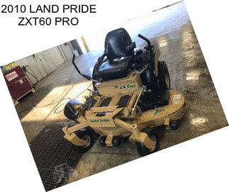 2010 LAND PRIDE ZXT60 PRO