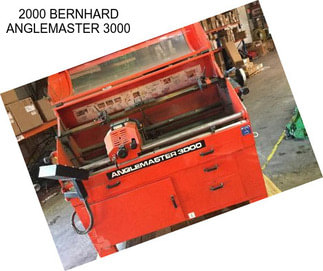 2000 BERNHARD ANGLEMASTER 3000