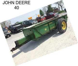 JOHN DEERE 40