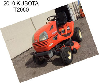 2010 KUBOTA T2080