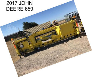 2017 JOHN DEERE 659