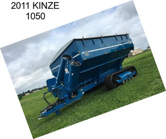 2011 KINZE 1050