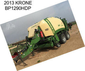 2013 KRONE BP1290HDP