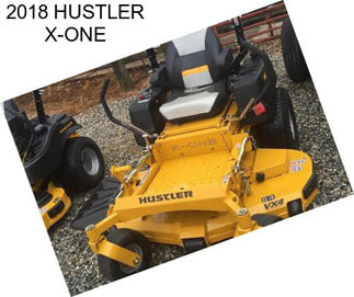 2018 HUSTLER X-ONE