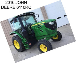 2016 JOHN DEERE 6110RC