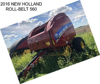 2016 NEW HOLLAND ROLL-BELT 560