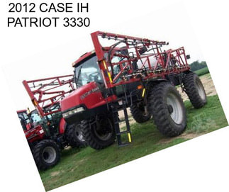 2012 CASE IH PATRIOT 3330