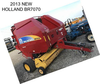 2013 NEW HOLLAND BR7070