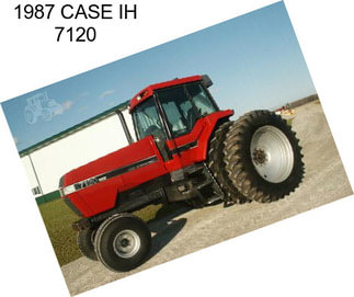 1987 CASE IH 7120