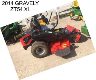 2014 GRAVELY ZT54 XL