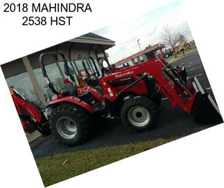 2018 MAHINDRA 2538 HST