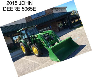 2015 JOHN DEERE 5065E