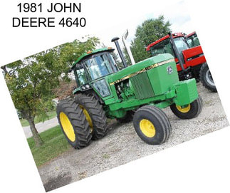 1981 JOHN DEERE 4640