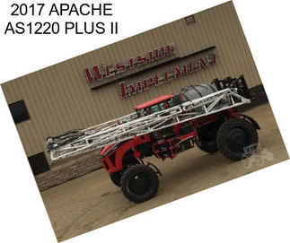 2017 APACHE AS1220 PLUS II