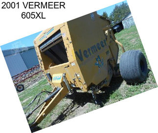 2001 VERMEER 605XL