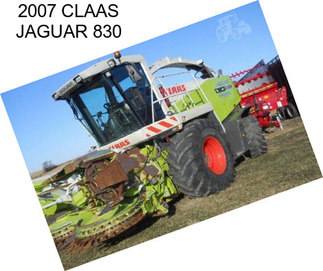 2007 CLAAS JAGUAR 830