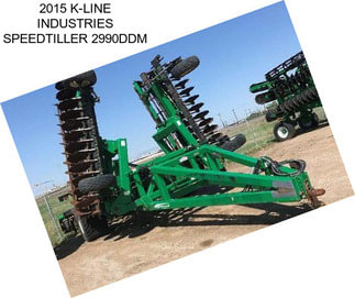 2015 K-LINE INDUSTRIES SPEEDTILLER 2990DDM