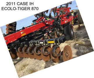 2011 CASE IH ECOLO-TIGER 870