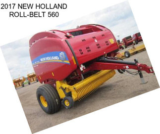 2017 NEW HOLLAND ROLL-BELT 560