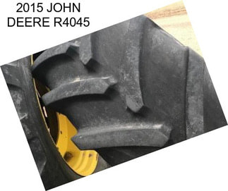 2015 JOHN DEERE R4045