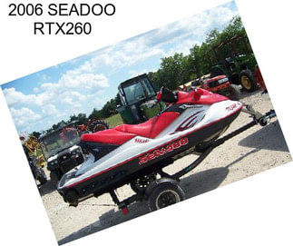 2006 SEADOO RTX260