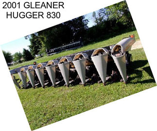 2001 GLEANER HUGGER 830