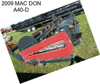 2009 MAC DON A40-D