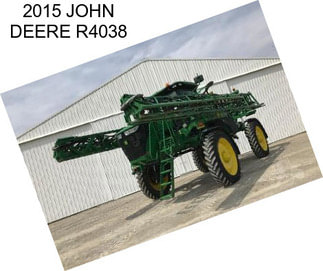 2015 JOHN DEERE R4038