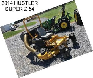 2014 HUSTLER SUPER Z 54