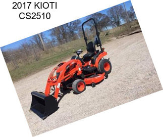 2017 KIOTI CS2510