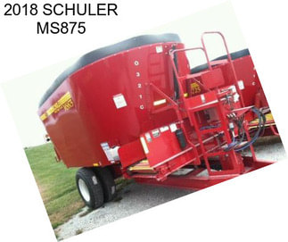 2018 SCHULER MS875