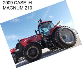 2009 CASE IH MAGNUM 210