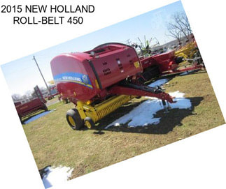 2015 NEW HOLLAND ROLL-BELT 450