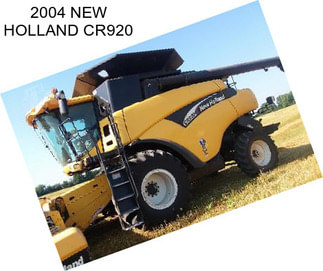 2004 NEW HOLLAND CR920