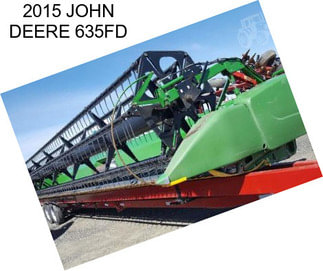 2015 JOHN DEERE 635FD