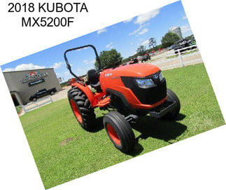 2018 KUBOTA MX5200F