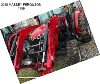 2018 MASSEY-FERGUSON 1759