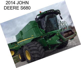 2014 JOHN DEERE S680