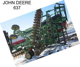 JOHN DEERE 637