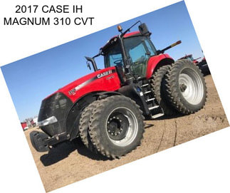 2017 CASE IH MAGNUM 310 CVT